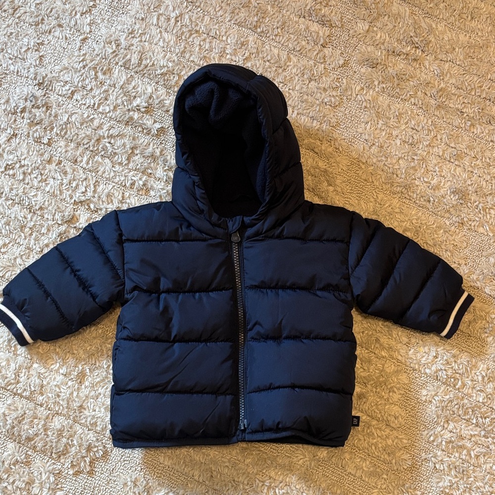GAP Baby ColdControl Jacket in Dark Blue